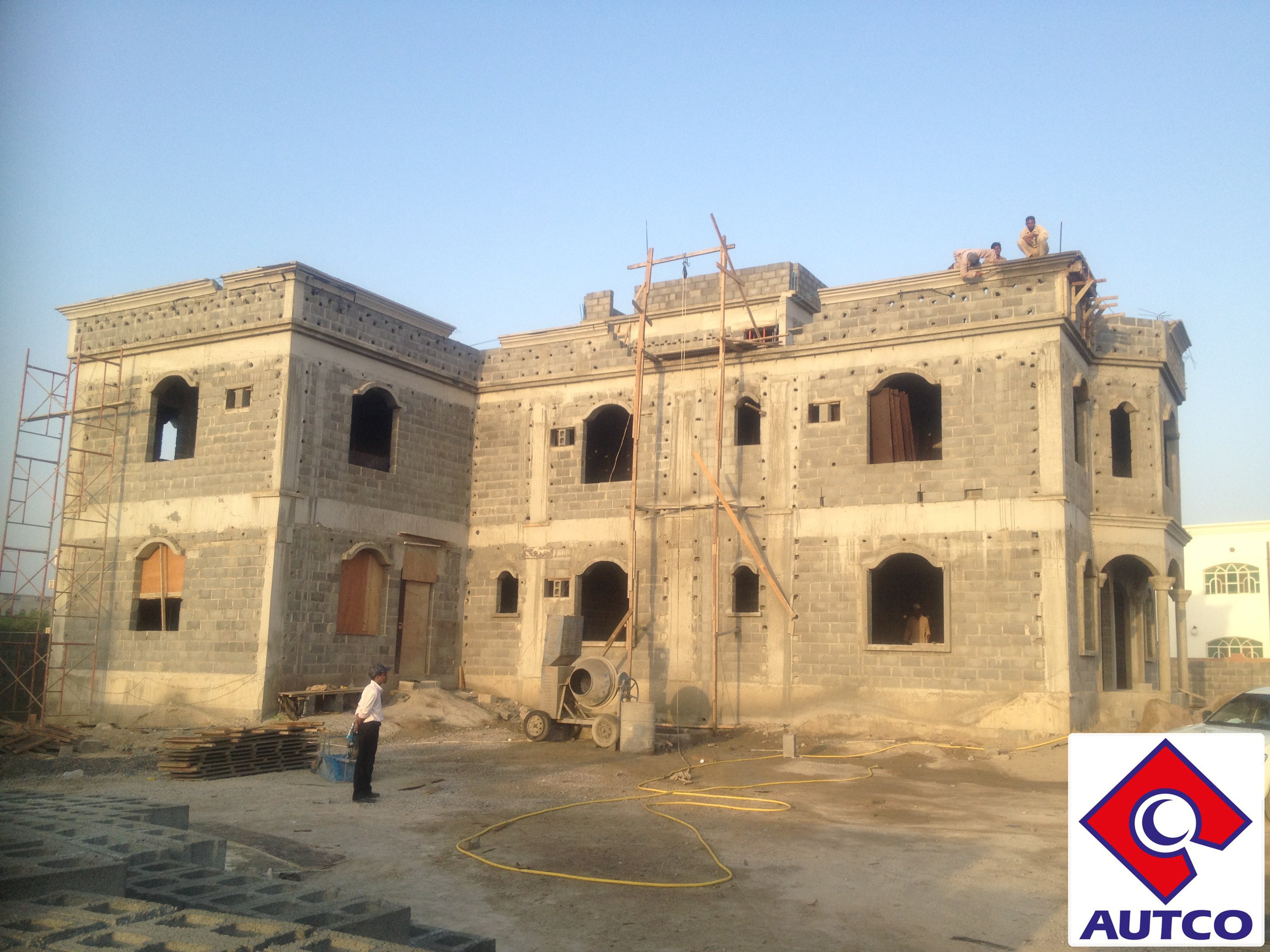 Villa structure